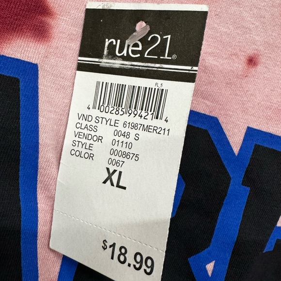 Rue21 Crop Tie Dye Top - Picture 3 of 3